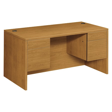 Hon Pedestal Desk Double Pedestal Desk, 3/4-Height, 30 in D X 29-1/2 in H, 60" W X H10573.CC